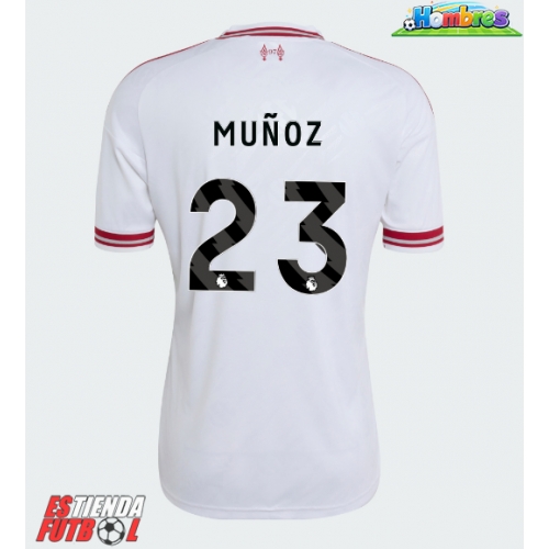 Liverpool Victor Munoz #23 Segunda Equipación 2026-27 Manga Corta